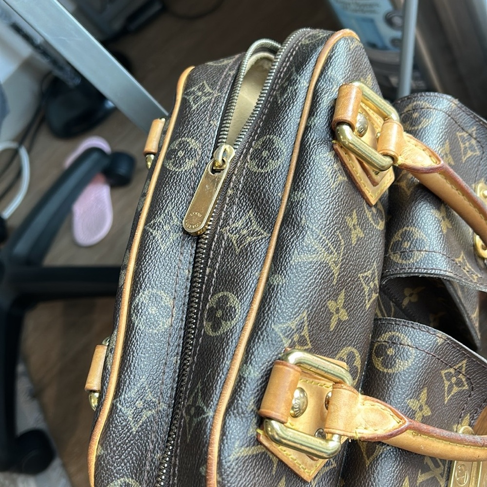 Louis Vuitton Brown Monogram Satchel - Picture 12 of 13